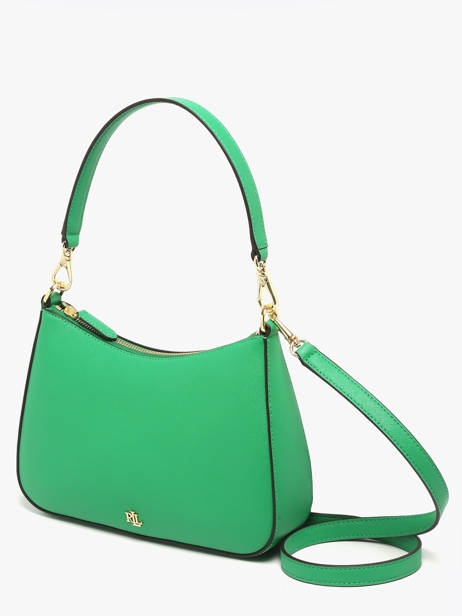 Schoudertas Danni 26 Leder Lauren ralph lauren Groen danni 31883768 ander zicht 2