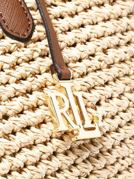 Schoudertas Lainey Lauren ralph lauren Beige lainey 31982179 ander zicht 2