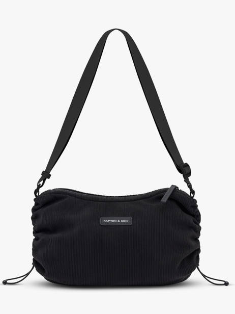 Skara Small Cord - Cross Body Tas  Kapten and son Zwart cord SC