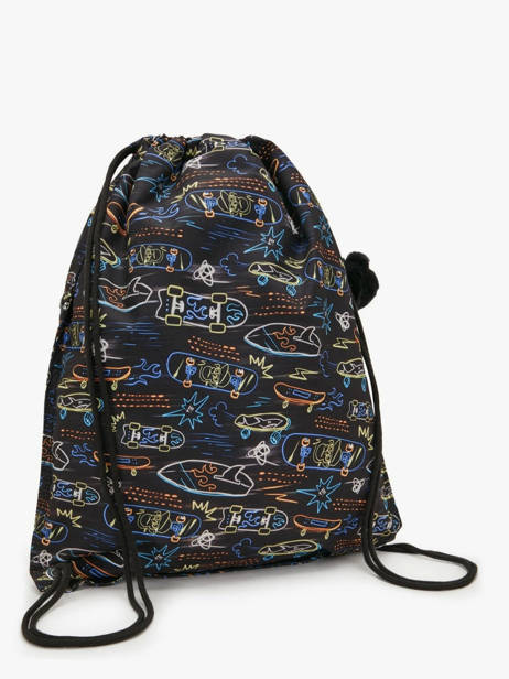 Sporttas 1 Compartiment Kipling Zwart back to school / pbg - PBGI5637 ander zicht 3