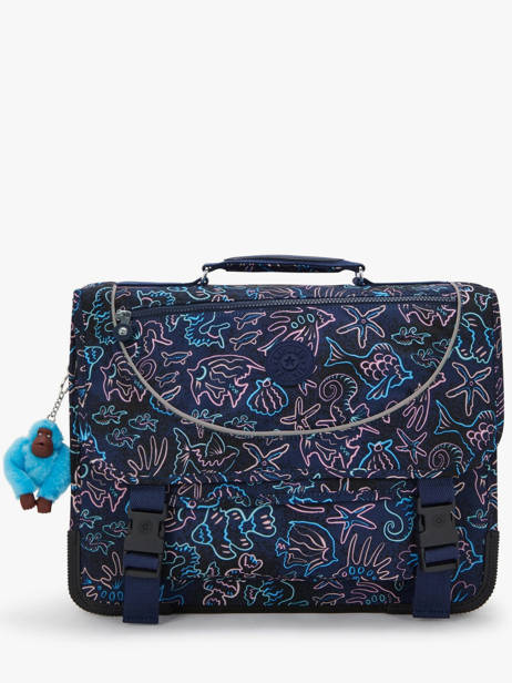 Boekentas 2 Compartimenten Kipling Blauw back to school / pbg PBGI6543
