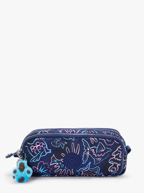 Pennenzak 3 Compartimenten Kipling Blauw back to school / pbg PBGI3560