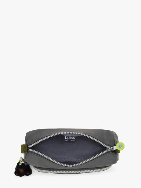 Pennenzak 2 Compartimenten Kipling Grijs back to school / pbg PBG09406 ander zicht 1