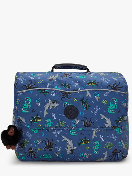 Boekentas 1 Compartiment Kipling Blauw back to school / pbg PBGI3652
