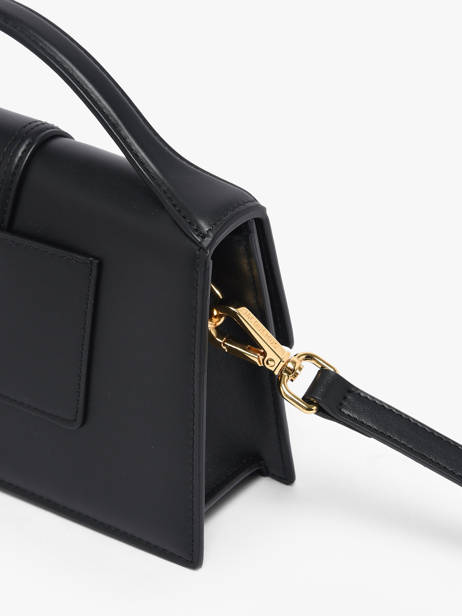 Preloved Grand Bambino Cross Body Tas Leder Jacquemus Zwart second life 1566393 ander zicht 2