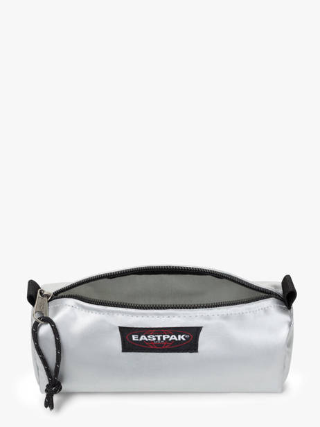 Pennenzak Benchmark Eastpak Zilver authentic K372 ander zicht 1