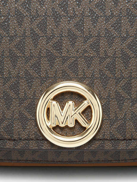 Schoudertas Nolita Leder Michael kors Bruin nolita R6GY5S2B ander zicht 4