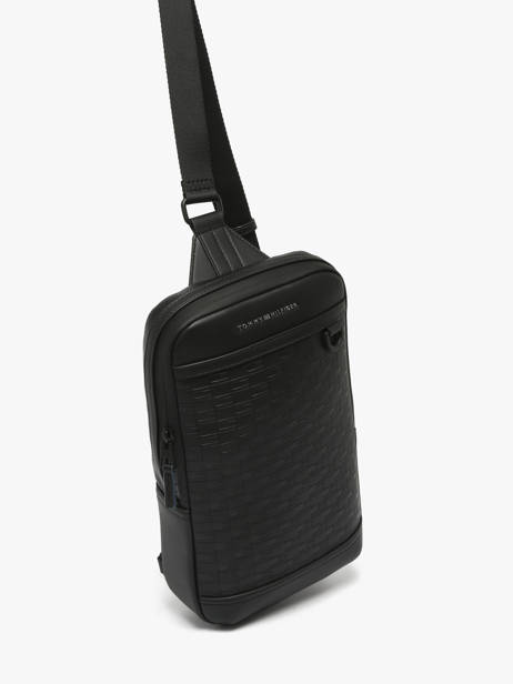 Cross Body Tas Tommy hilfiger Zwart modern tommy AM14024 ander zicht 1