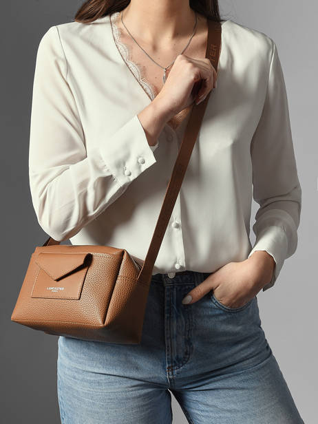 Cross Body Tas Maya Double Kba Lancaster Bruin maya double kba 106 ander zicht 1