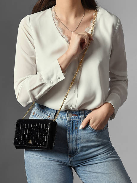 Cross Body Tas Adair Lauren ralph lauren Zwart adair 32P03410 ander zicht 1