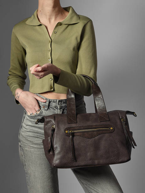 Handtassen Wt Becolore Miniprix Bruin wt becolore 6511 ander zicht 1