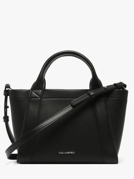 Handtas K/ville Leder Karl lagerfeld Zwart k ville B1W30067 ander zicht 4