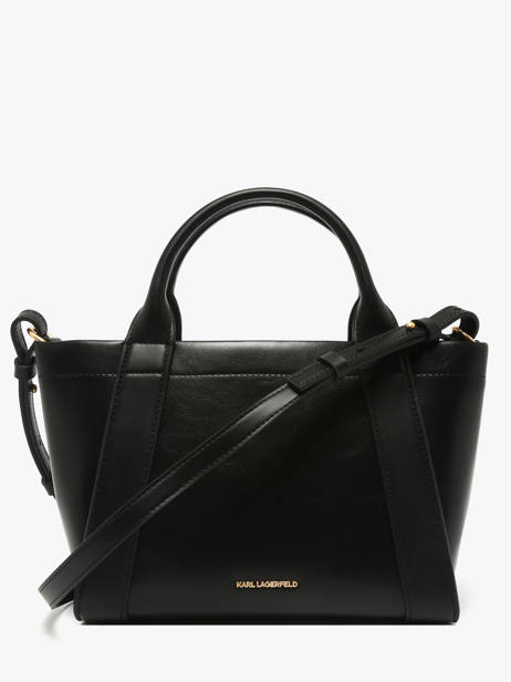 Handtas K/ville Studs Leder Karl lagerfeld Zwart k ville B1W30262 ander zicht 3