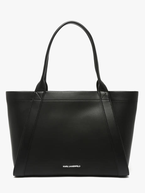 Schoudertas K/ville Leder Karl lagerfeld Zwart k ville B1W30066 ander zicht 3