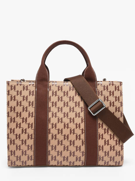 Handtas Rsg Katoen Karl lagerfeld Beige rsg B1W50021 ander zicht 3