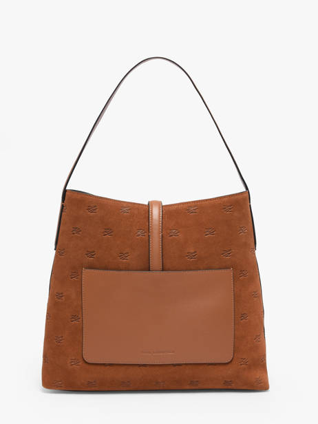 Schoudertas K Autograph Leder Karl lagerfeld Bruin k autograph B1W30105 ander zicht 3