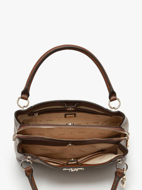 Handtassen Karnilla Logo Guess Bruin karnilla logo OS990106 ander zicht 3