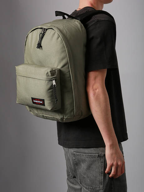 Rugzak Out Of Office + Pc 15'' Authentic Eastpak Groen authentic K767 ander zicht 1