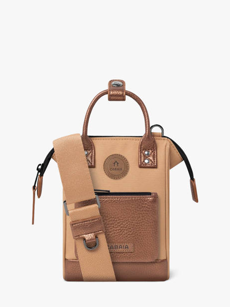 Cross Body Tas Nano Bag 1 Compartiment Cabaia Beige adventurer NANOBAG