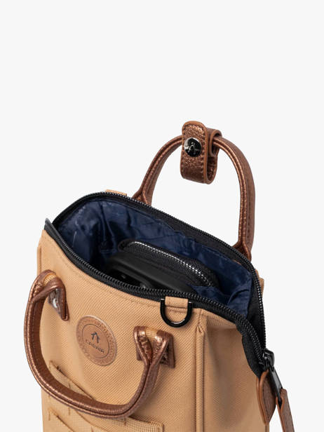 Cross Body Tas Nano Bag 1 Compartiment Cabaia Beige adventurer NANOBAG ander zicht 2