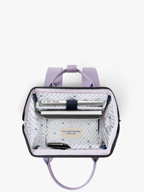 Adventurer Medium - Personaliseerbare Rugzak Cabaia Violet adventurer BAGS ander zicht 4