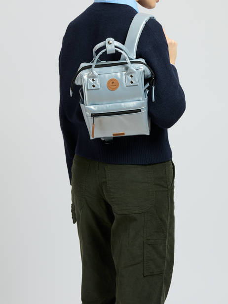 Rugzak Adventurer Gerecycleerd Polyester Cabaia Zilver adventurer XS ander zicht 1