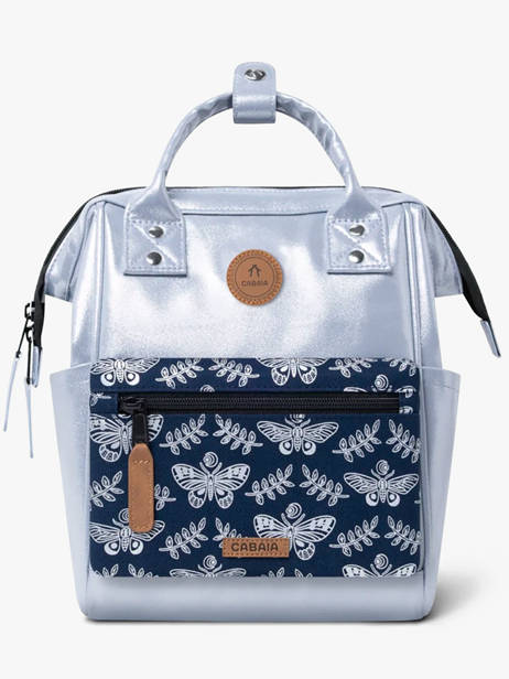 Rugzak Adventurer Gerecycleerd Polyester Cabaia Zilver adventurer XS ander zicht 2