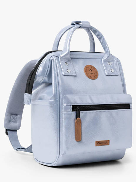 Rugzak Adventurer Gerecycleerd Polyester Cabaia Zilver adventurer XS ander zicht 3