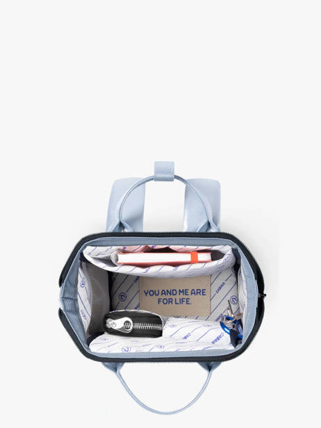 Rugzak Adventurer Gerecycleerd Polyester Cabaia Zilver adventurer XS ander zicht 4