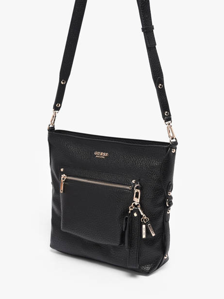 Cross Body Tas Marsha Guess Zwart marsha BG950104 ander zicht 1