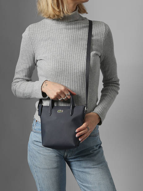 Cross Body Tas L.12.12 Concept Lacoste Blauw l.12.12 concept NF2609PK ander zicht 1