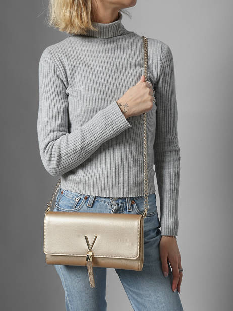 Cross Body Tas Divina Valentino Goud divina VBS1R401 ander zicht 1