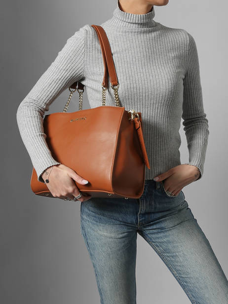 Schoudertas Hira Valentino Bruin hira VBS9PD01 ander zicht 1