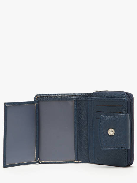 Portefeuille Hexagona Blauw maya 218452 ander zicht 2