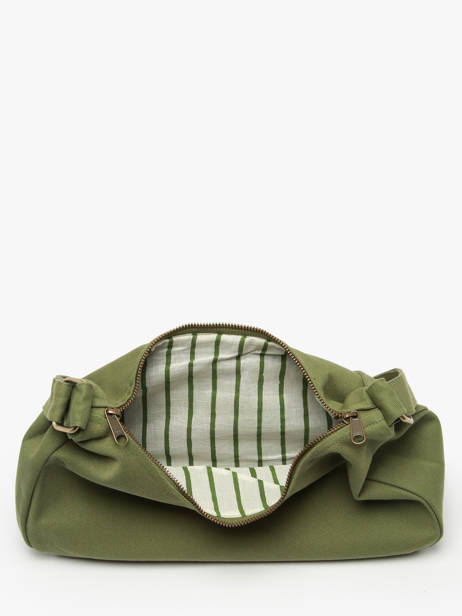 Cross Body Tas Best Seller Katoen Hindbag Groen best seller ROSA ander zicht 2