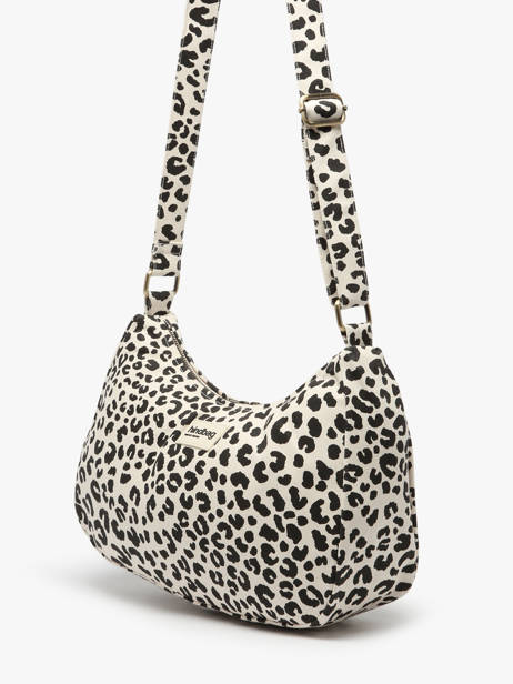 Schoudertas Leopard Hindbag Beige leopard LE ander zicht 1