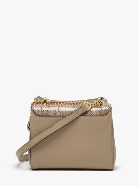 Cross Body Tas S Ninon Ayers Leder Lancel Bruin ninon A14013 ander zicht 3