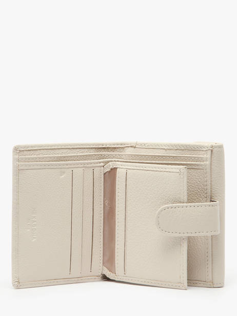 Portefeuille Confort Leder Hexagona Beige confort 467468 ander zicht 1