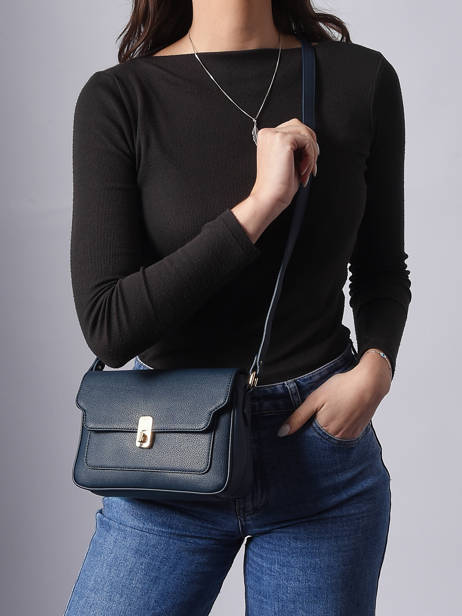 Cross Body Tas Lys Hexagona Blauw lys 5620256 ander zicht 1