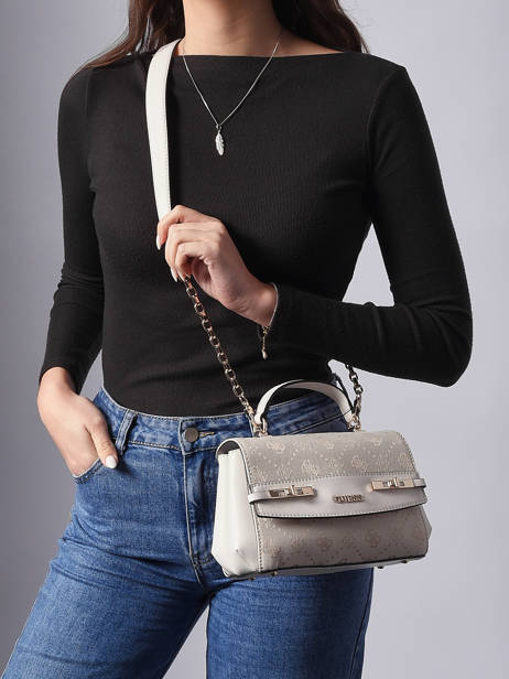 Cross Body Tas Melinda Logo Guess Wit melinda logo JP990220 ander zicht 1