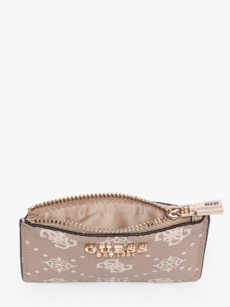 Kaarthouder Guess Beige carrie logo GP989850 ander zicht 1