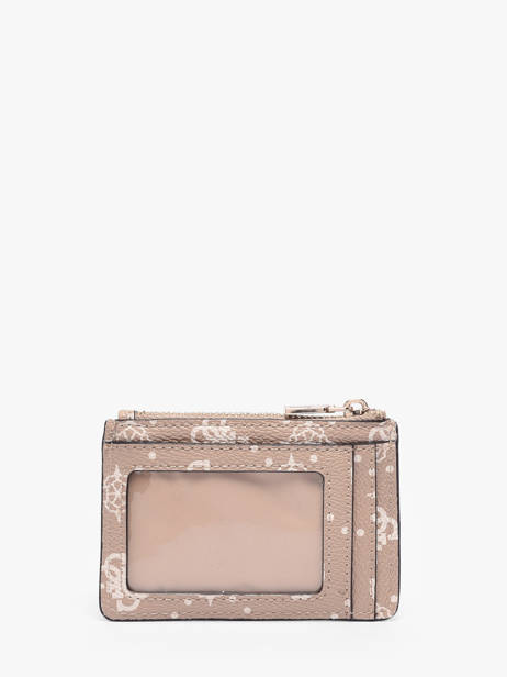 Kaarthouder Guess Beige carrie logo GP989850 ander zicht 2