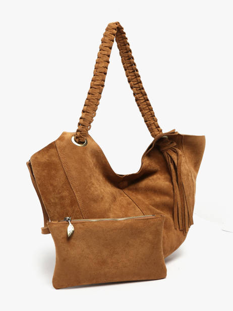 Schoudertas Maranta Woomen Bruin maranta WMAT08 ander zicht 2