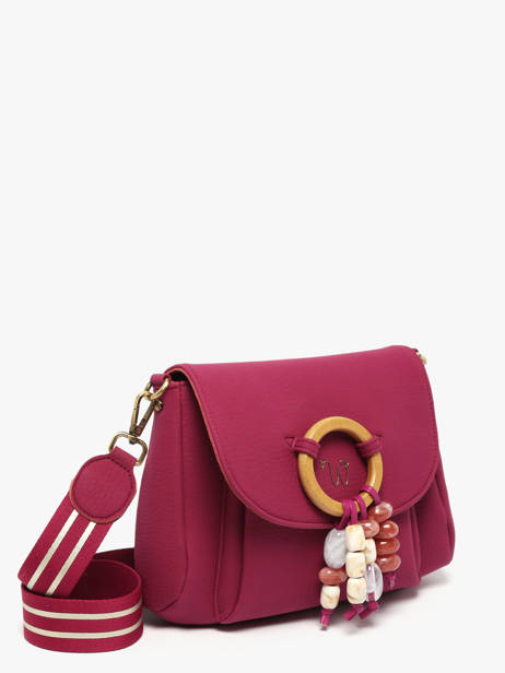 Cross Body Tas Camomille Pearl Woomen Roze camomille pearl WCAE06 ander zicht 2