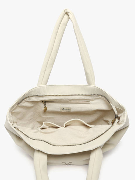 Schoudertas Woomen Beige camomille pearl WCAE07 ander zicht 3