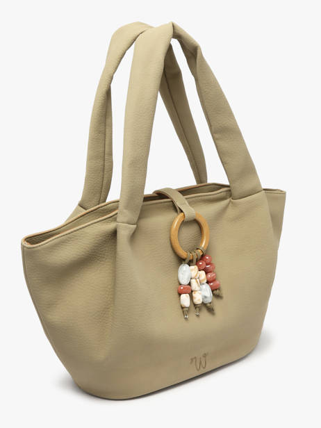 Portemonnee Woomen Groen camomille pearl WCAE07 ander zicht 2