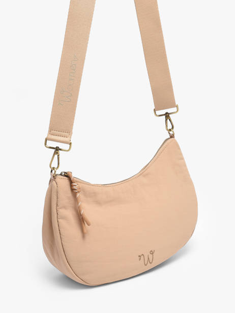 Cross Body Tas Primevere Woomen Beige primevere WPRI19 ander zicht 2