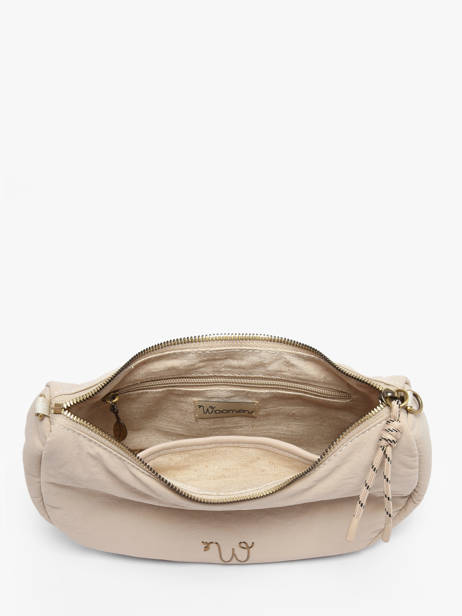 Cross Body Tas Primevere Nylon Woomen Beige primevere WPRI18 ander zicht 3