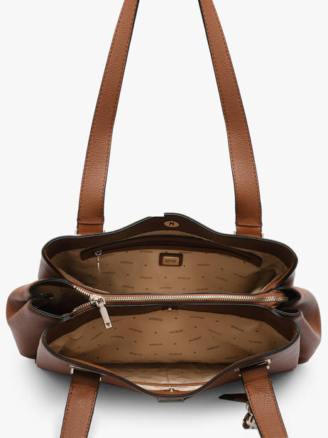 Schoudertas Evie Guess Bruin evie BG966422 ander zicht 3