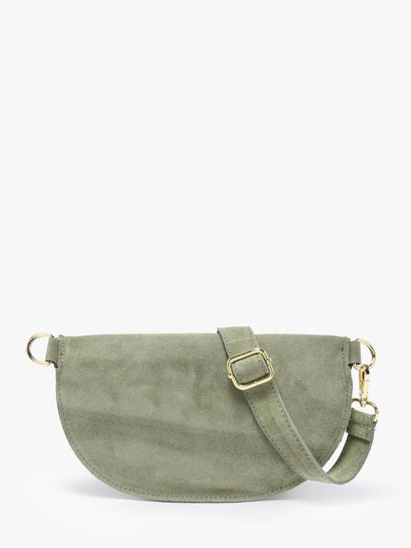 Heuptasje Milano Groen velvet VE25111 ander zicht 3